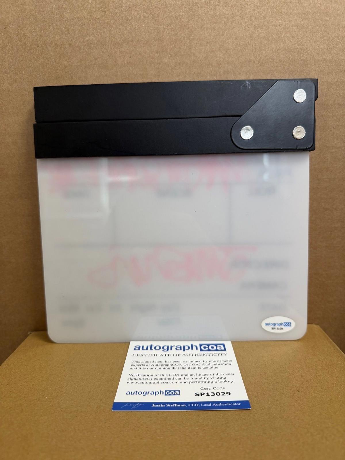 Marty Supreme - Josh Safdie Signed Clapper Board Other