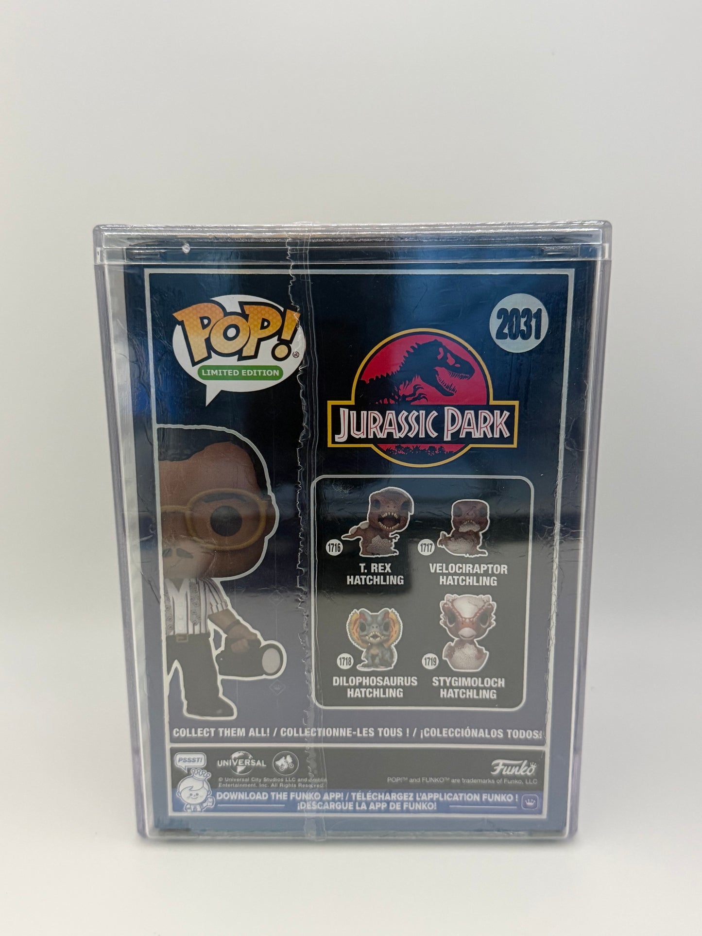 Funko Pop! Movies Jurassic Park Mr.Arnold Limited Edition 5000pcs MARK ON BOX