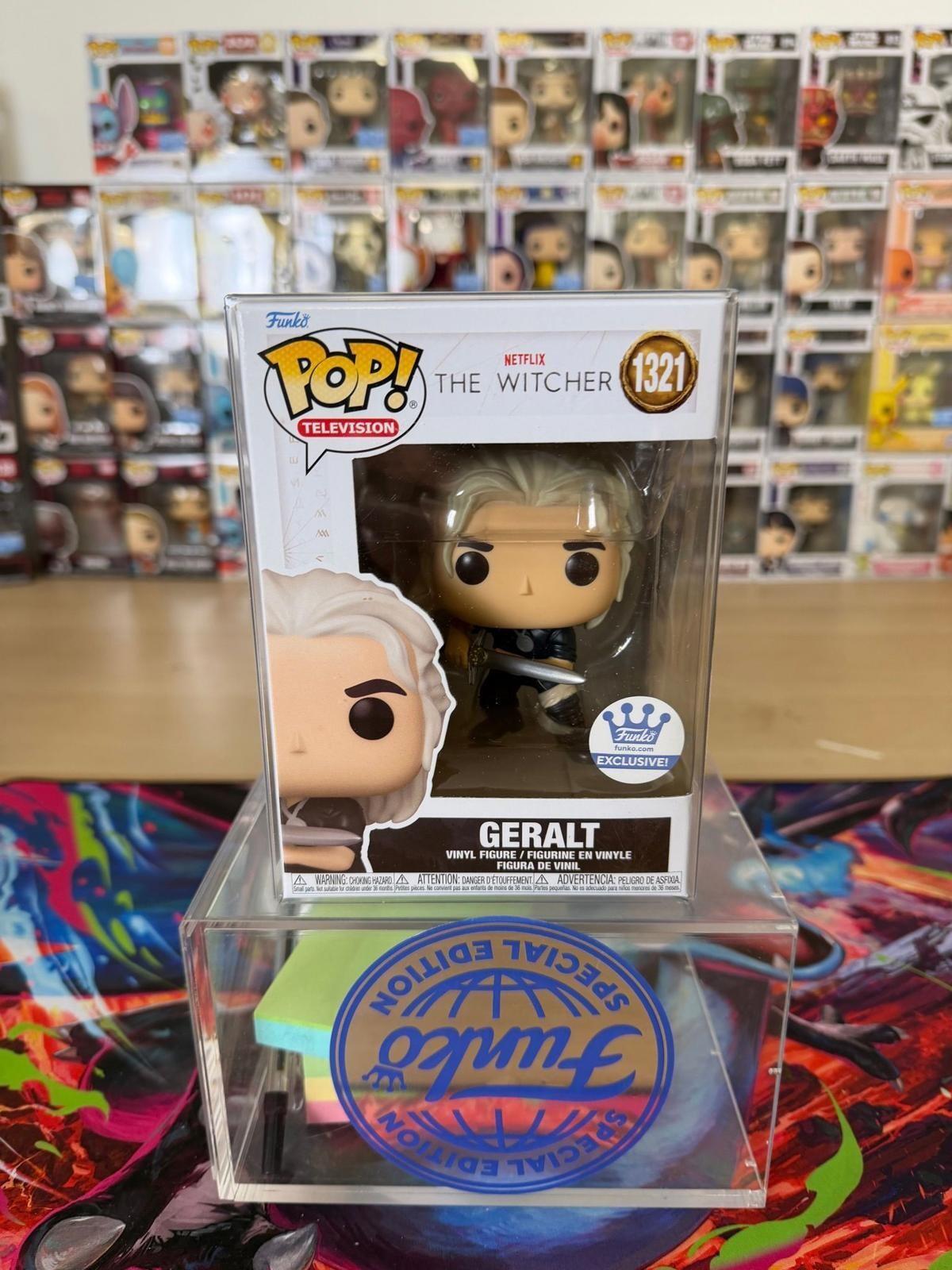 Funko Pop! Television The Witcher Geralt #1321 Exclusive Vinyl Figure