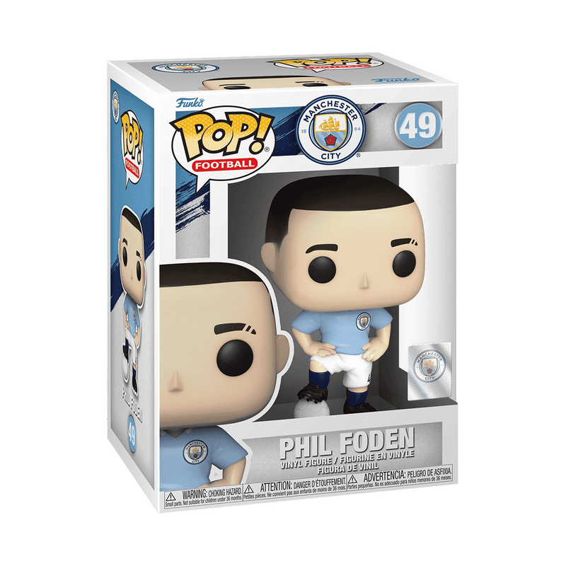 Funko Pop! Sports Football Manchester City Phil Foden #49