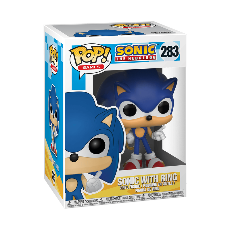 Sonic With Ring #283 Funko Pop!