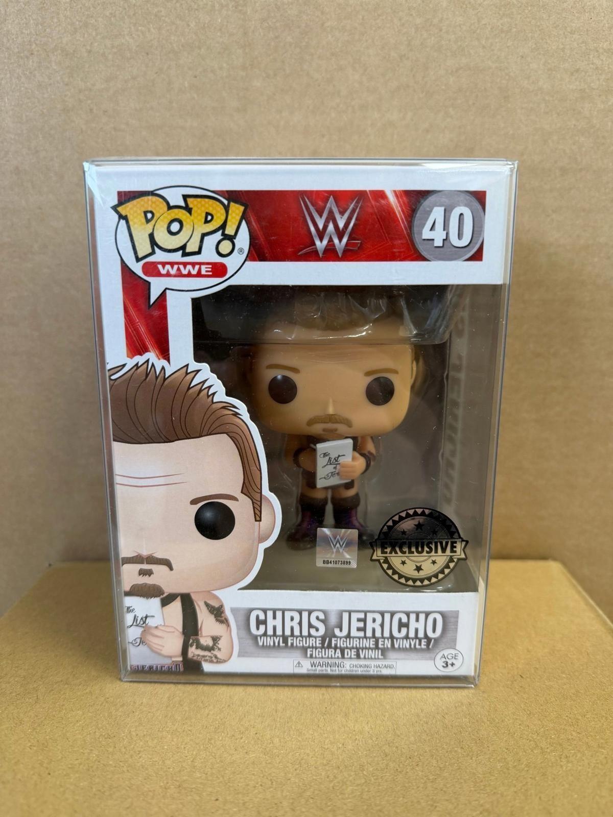 Funko Pop! WWE Chris Jericho Vinyl Figure #40 Exclusive