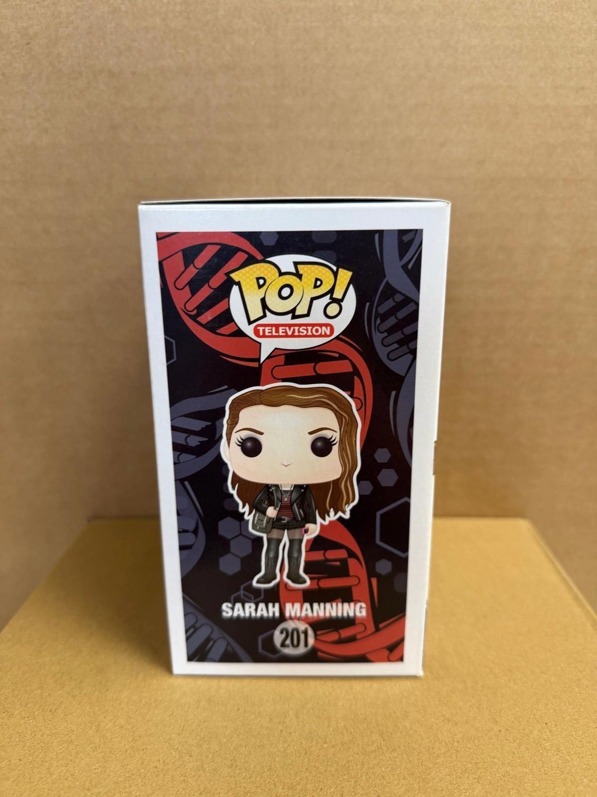 Funko Pop! Television Orphan Black Sarah Manning Signed Tatiana Maslany COA #201 WS