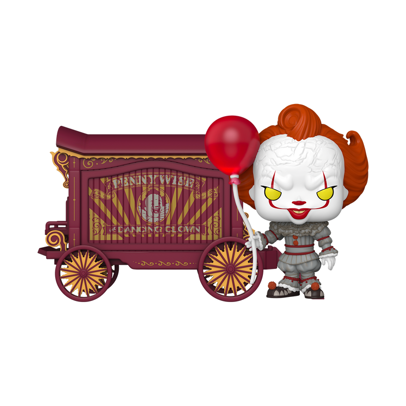 Funko Pop! Town Television IT: Welcome To Derry Pennywise & Wagon #49