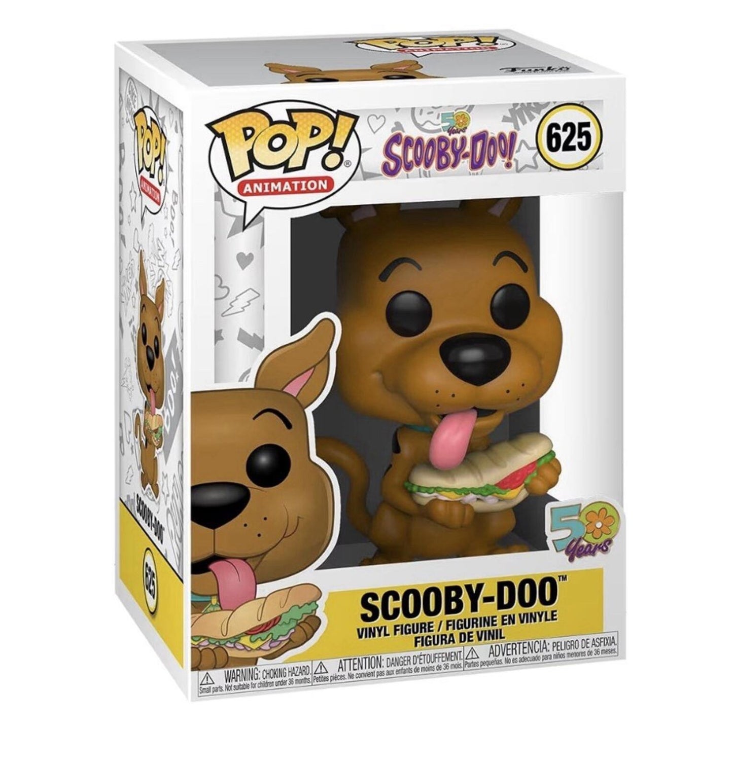Funko Pop! Animation Scooby Doo (With Sandwich) #625