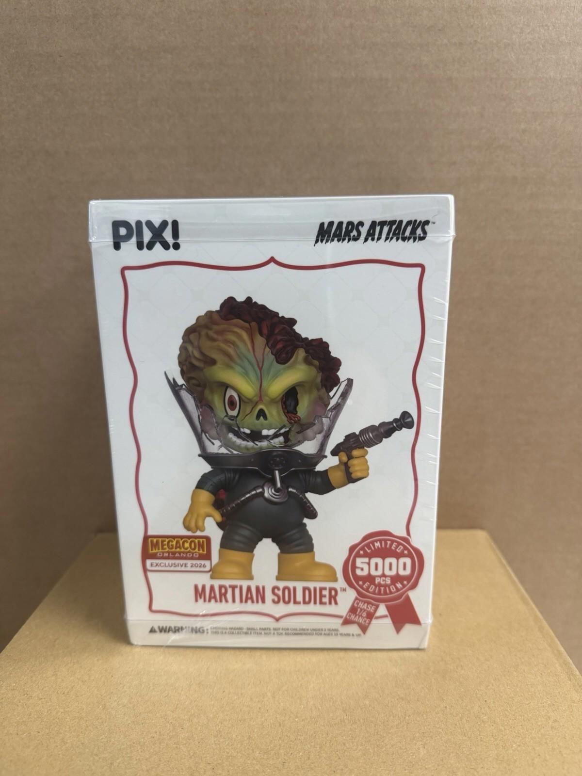 Megacon 2026 Exclusive Thrilljoy PIX! Martian Soldier New/Sealed Chance of Chase