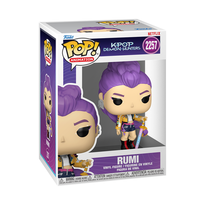 Funko Pop! Kpop Demon Hunters Rumi #2257 Free Protector