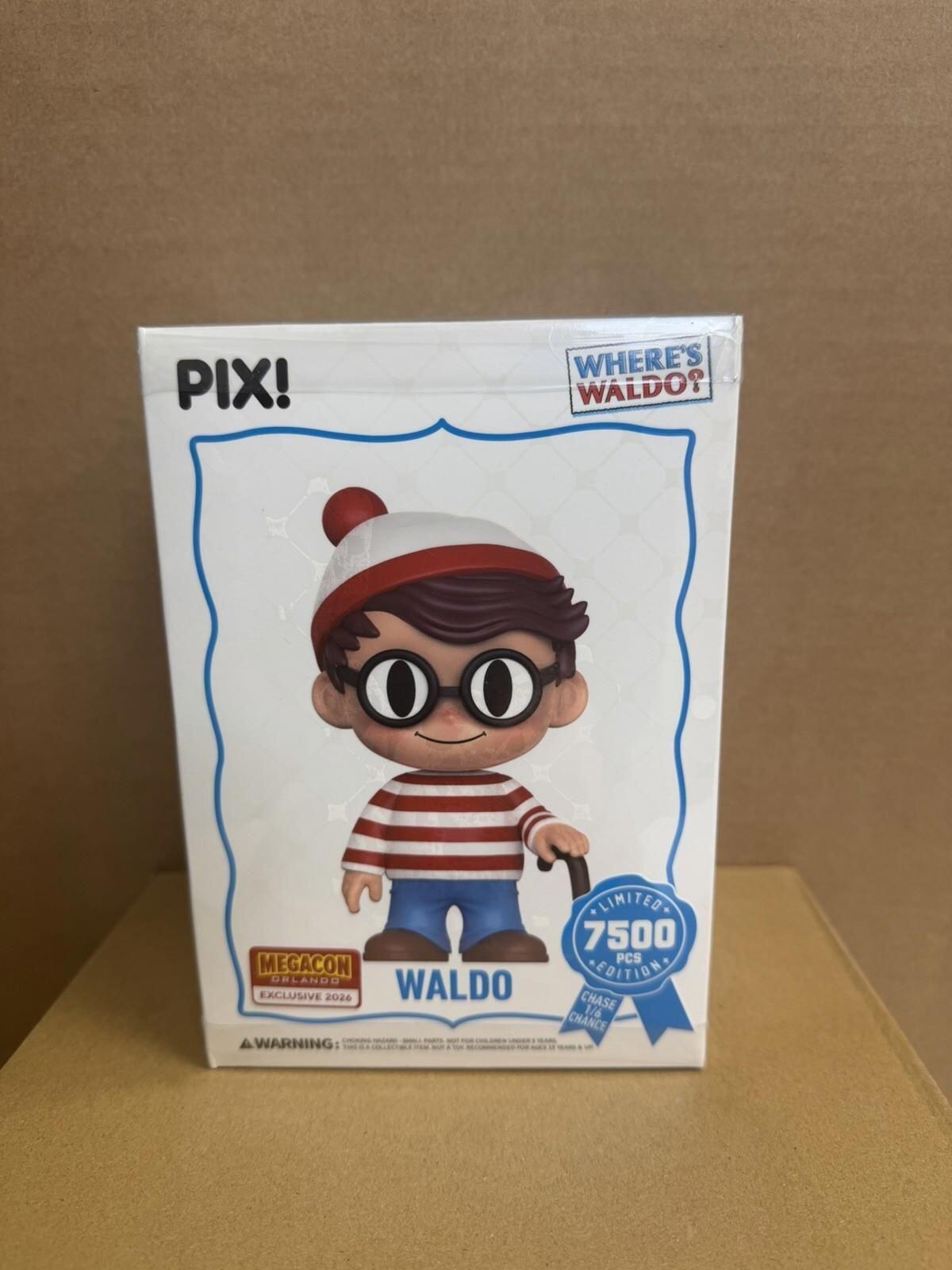 Megacon 2026 Exclusive Thrilljoy PIX! Waldo New/Sealed Chance of Chase