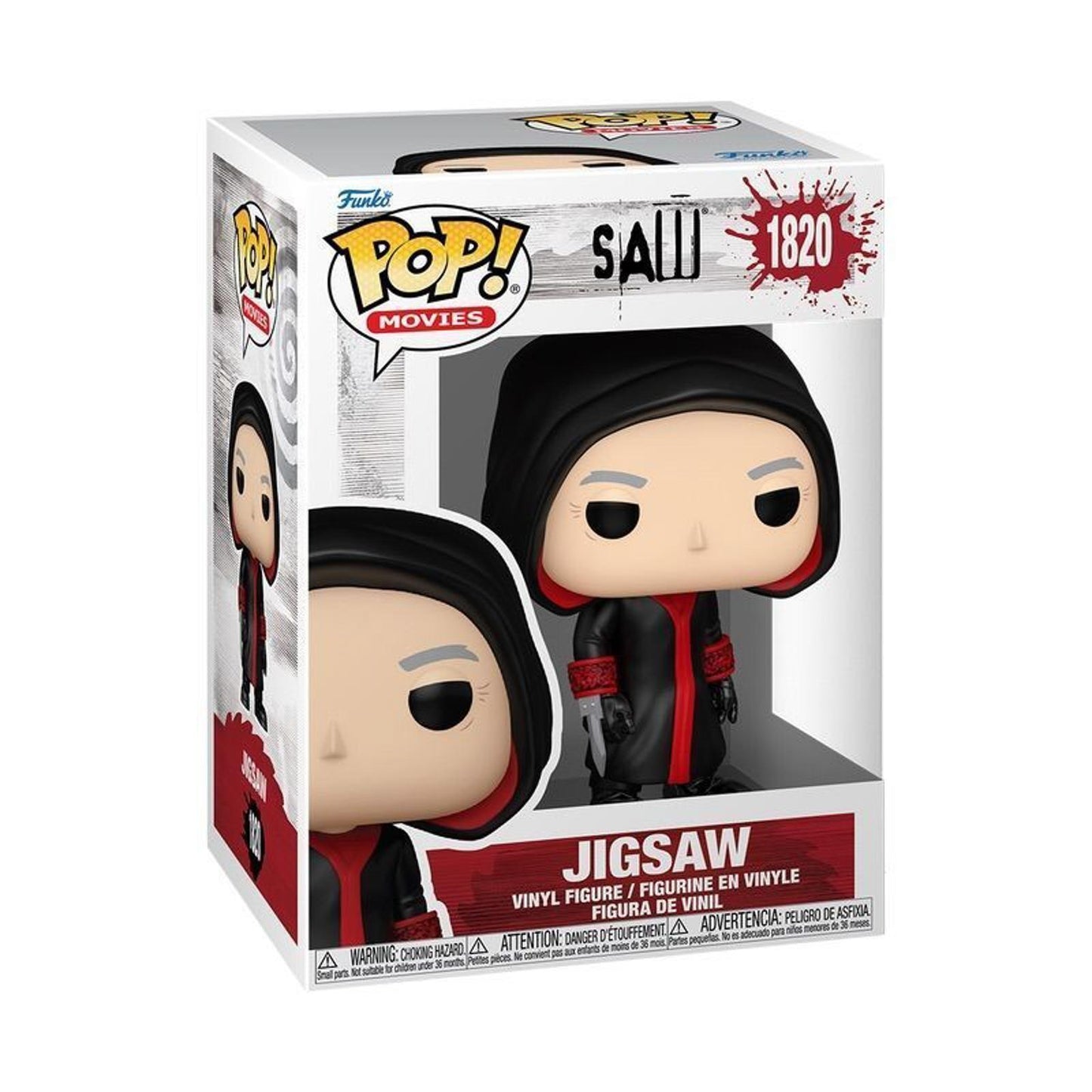 Funko Pop! Horror Saw Jigsaw Vinyl Figure #1820
