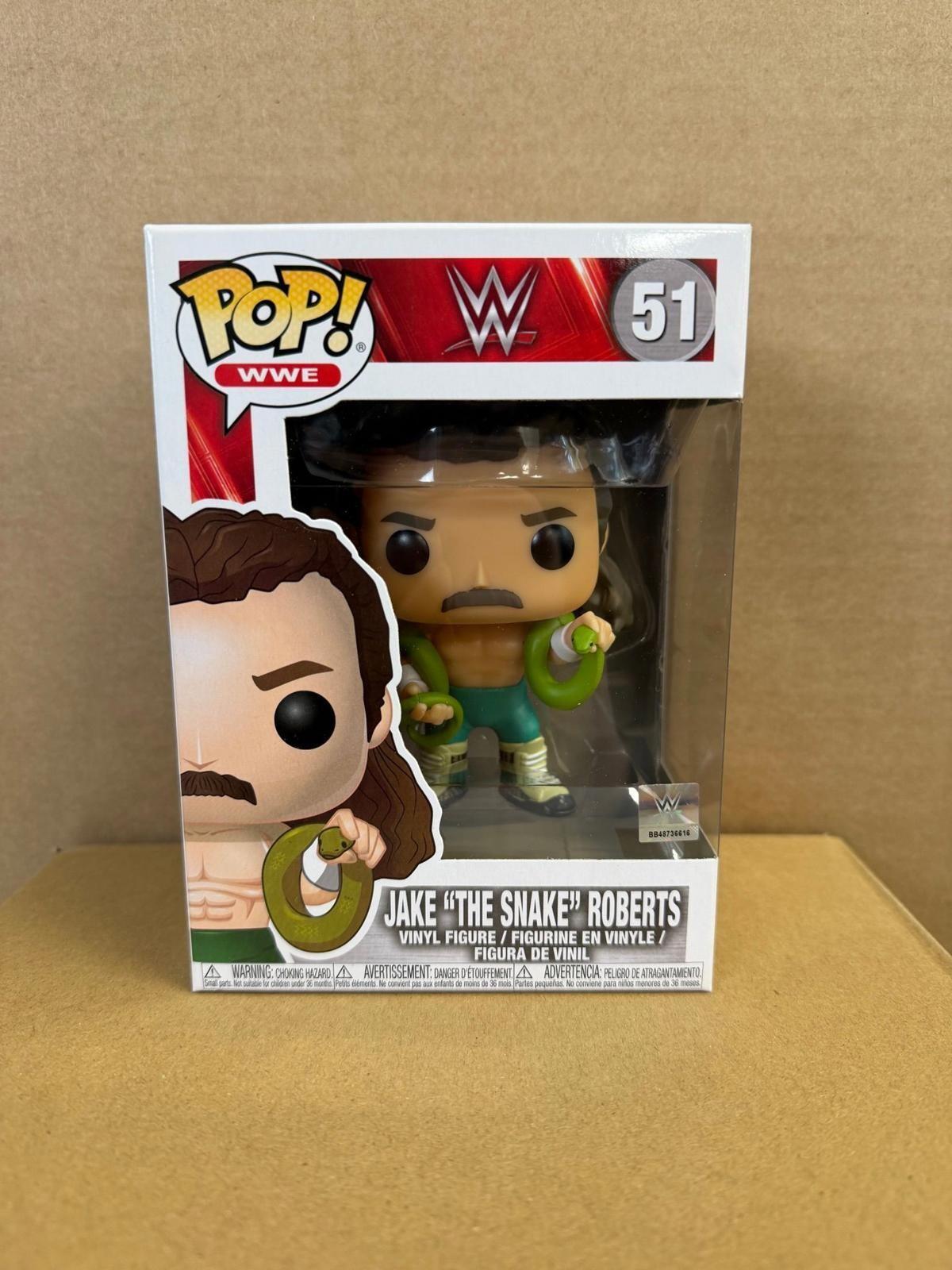 Funko Pop! WWE Jake "The Snake" Roberts Vinyl Figure #51