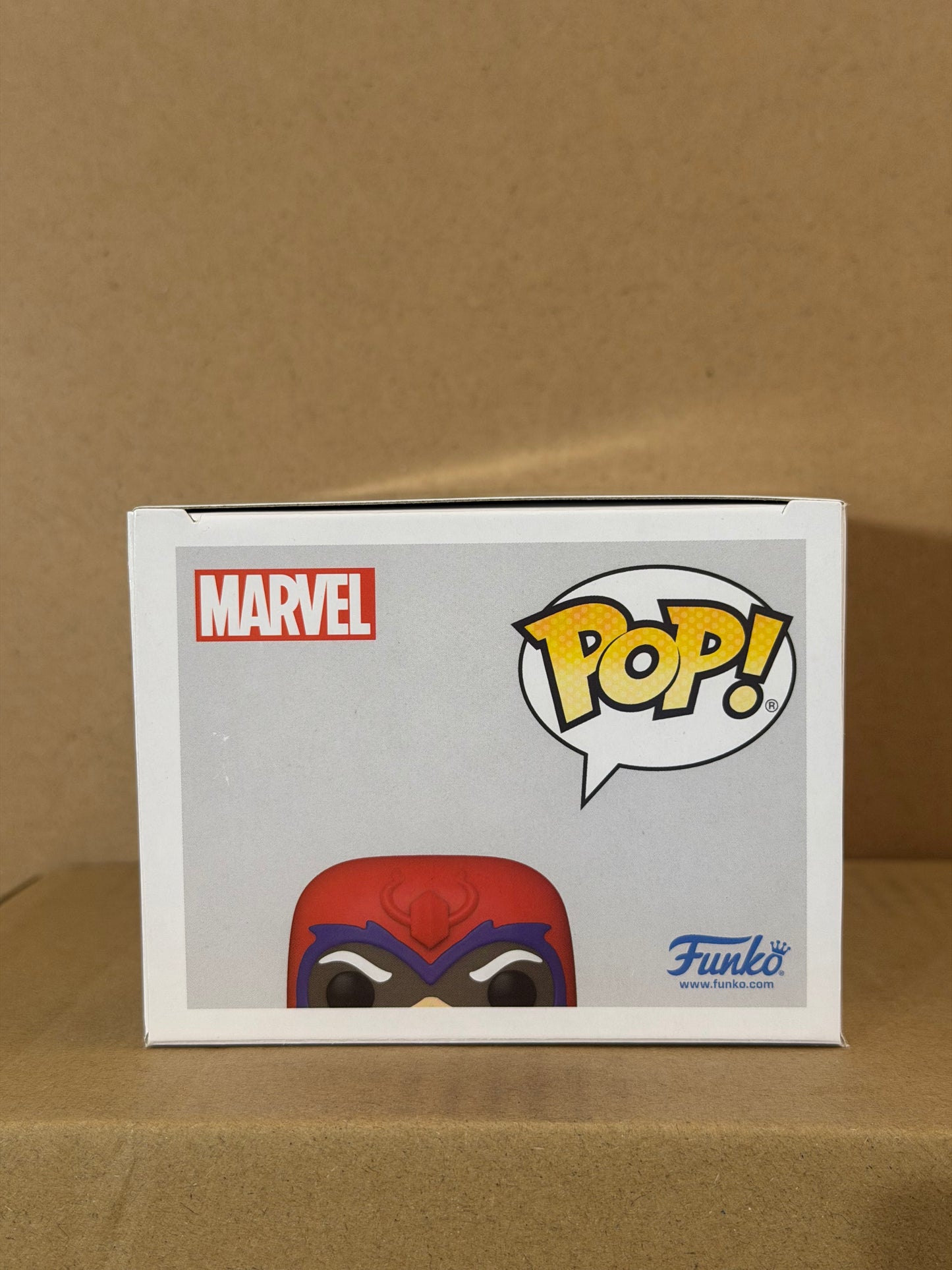 Funko Pop! Marvel X-Men Magneto Signed Michael Fassbender COA #1281