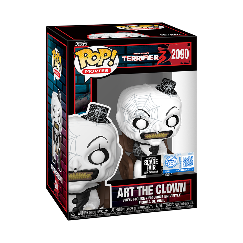 Funko Pop! Movies Horror Art The Clown Scare Fair Stickered #2090