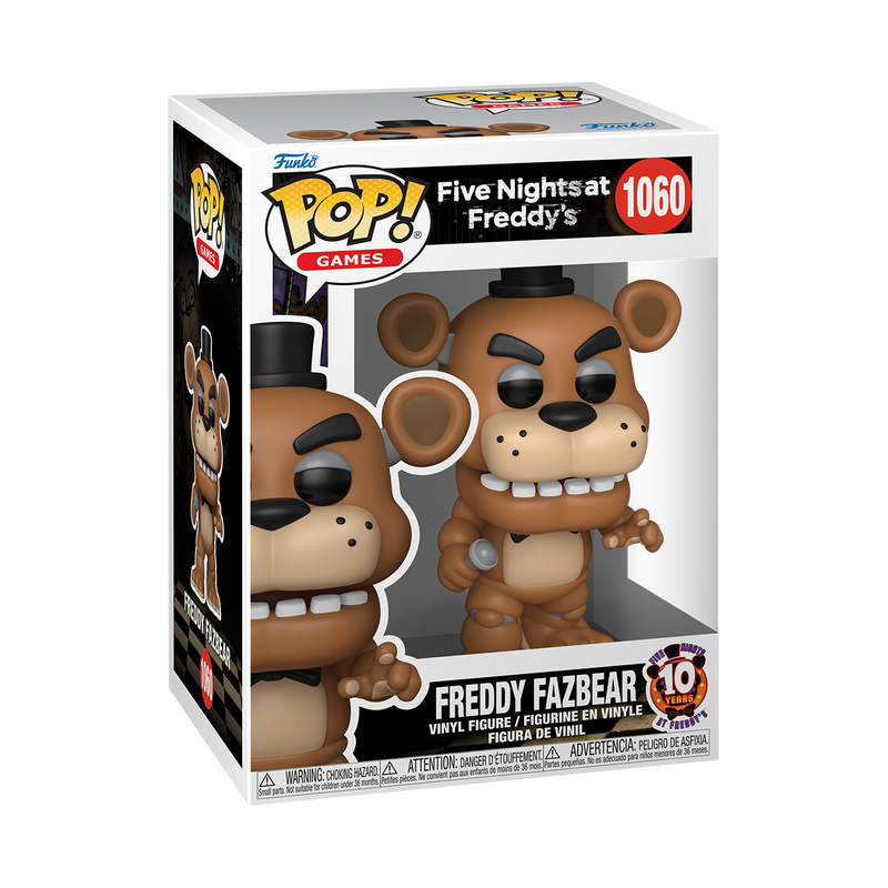 Funko Pop! Games FNAF Freddy Fazbear #1060 Free Protector