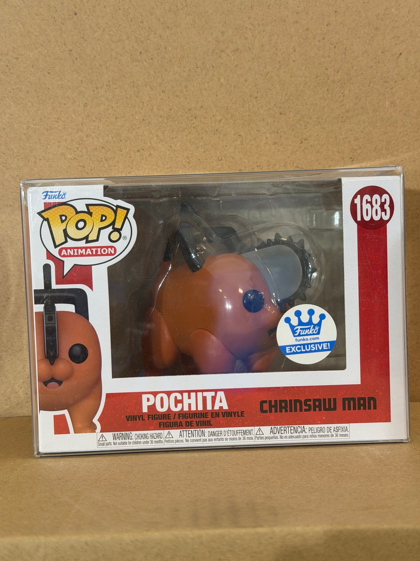 Funko Pop! Anime Chainsaw Man Pochita #1683 Exclusive