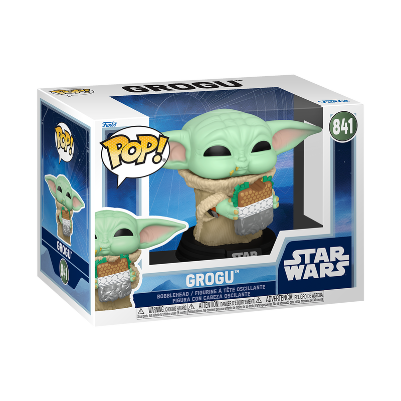 Funko Pop! Star Wars Grogu (W/Sandwich) #841 Free Protector