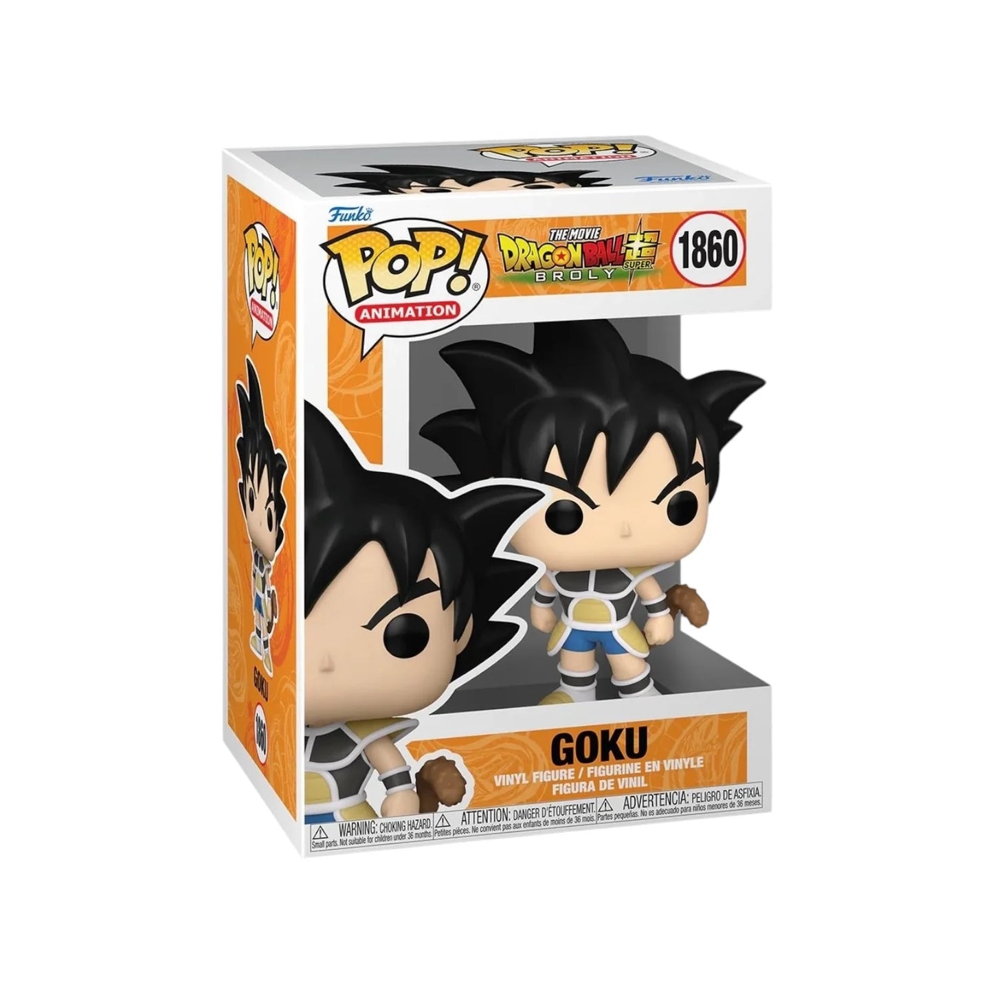 Funko Pop! Anime Dragon Ball Z Goku #1860 Free Protector