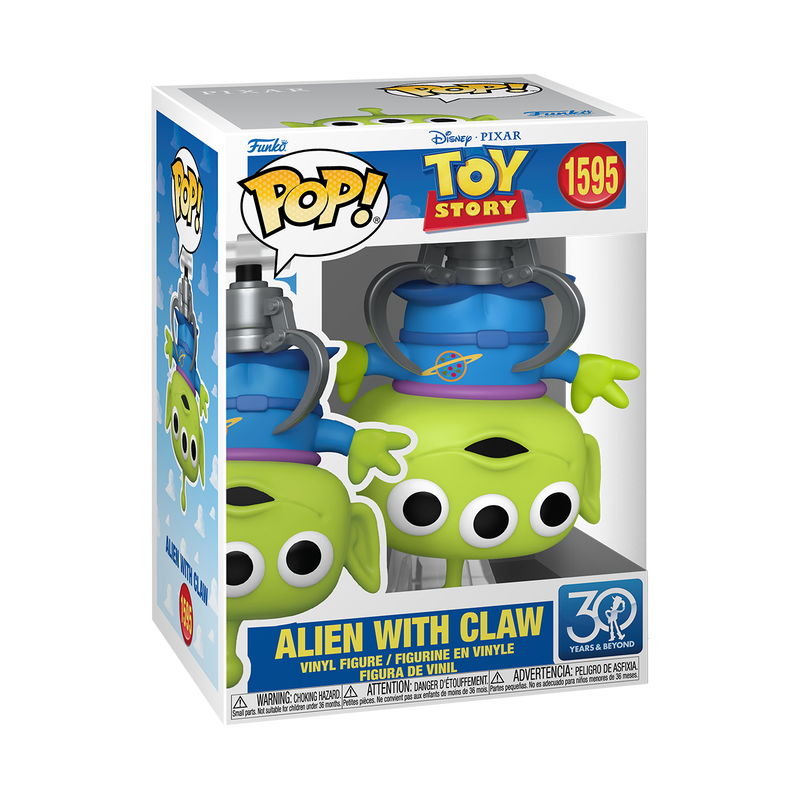 Funko Pop! Disney Toy Story Alien With Claw #1595 30th Anniversary