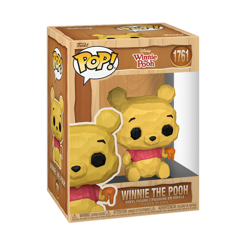 Funko Pop! Disney Winnie The Pooh (Whittled) #1761 Free Protector