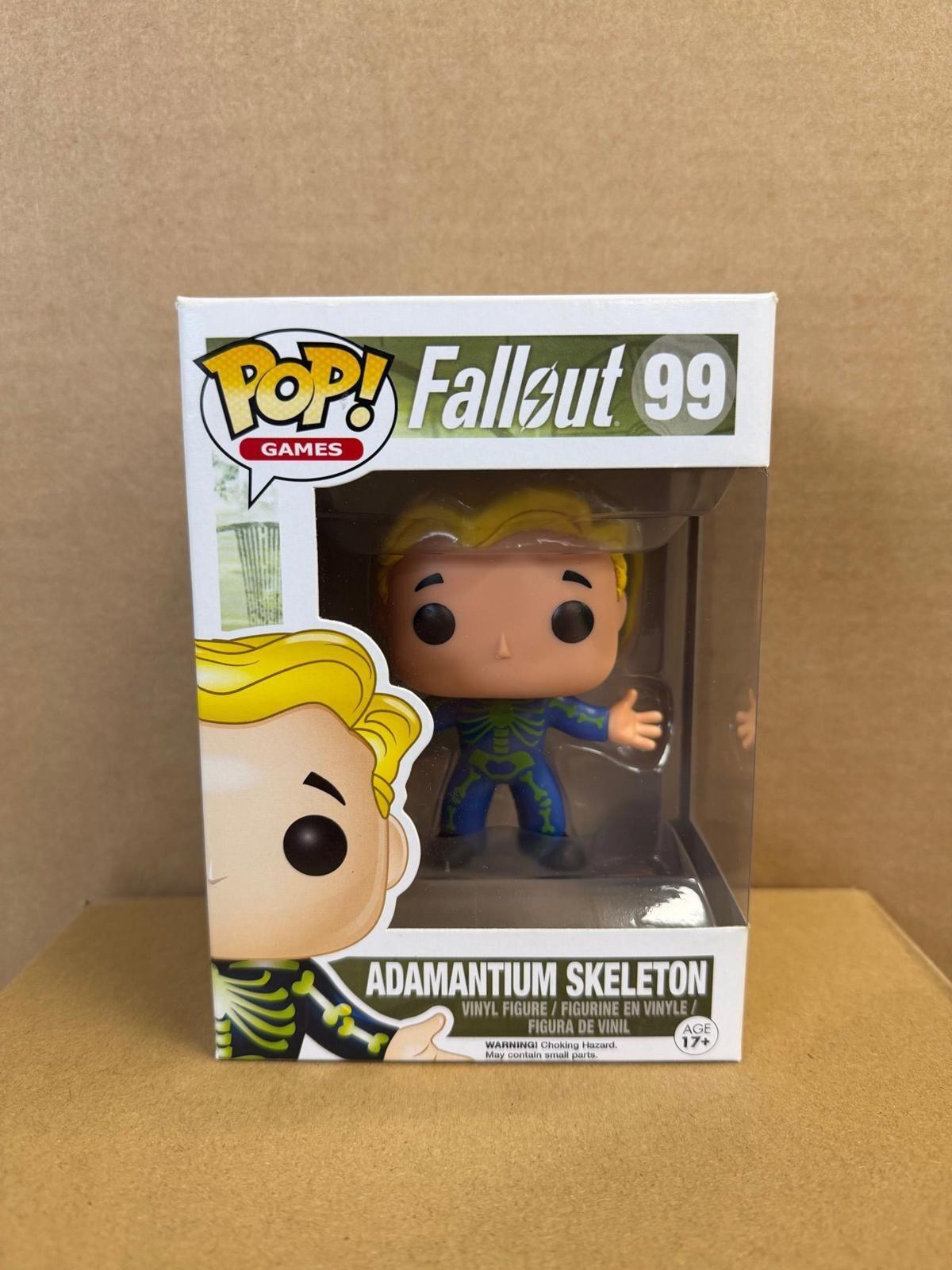 Funko Pop! Games Fallout Adamantium Skeleton Vinyl Figure #99