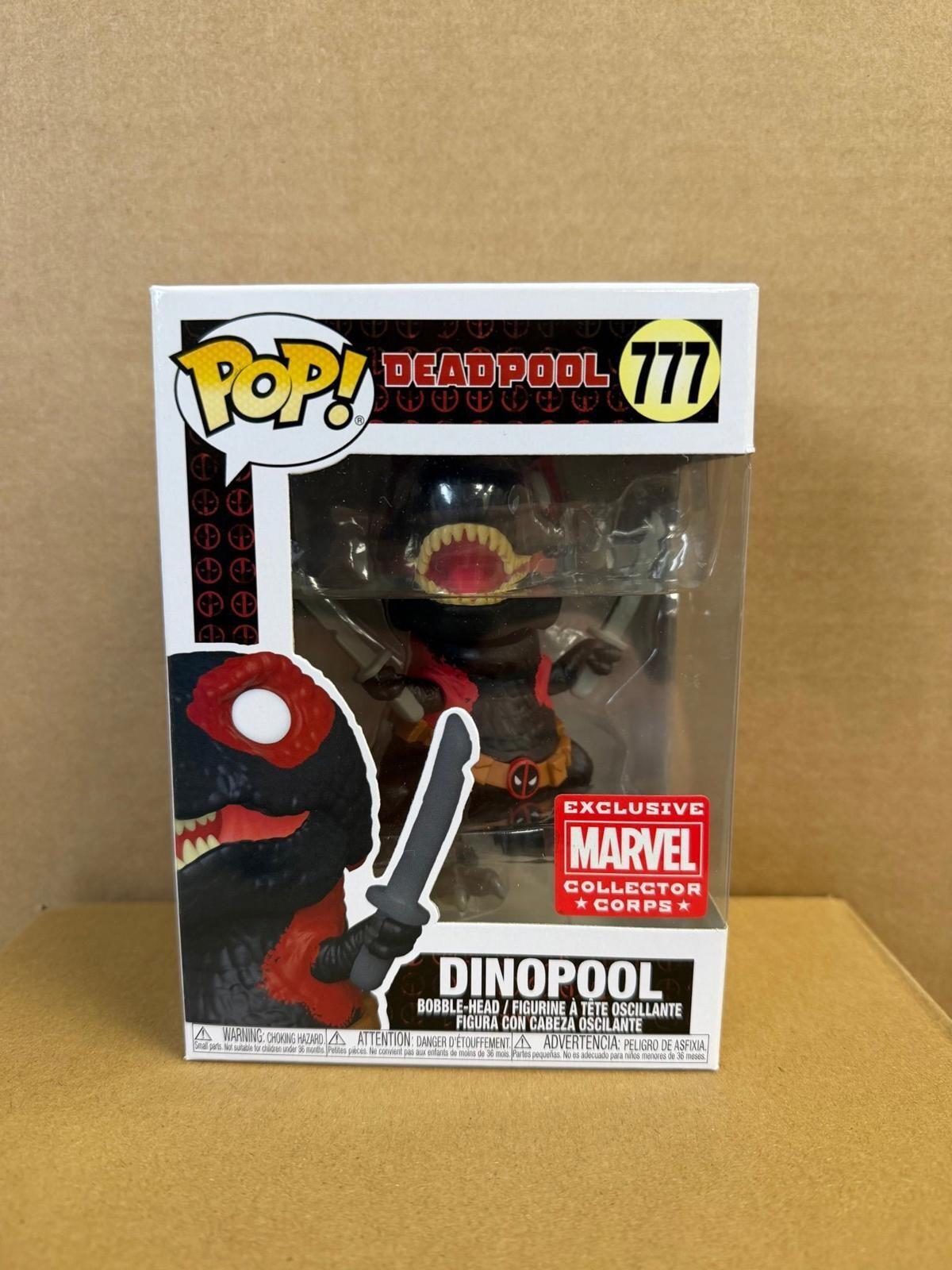 Funko Pop! Marvel Dinopool #777 Exclusive Bobble-Head