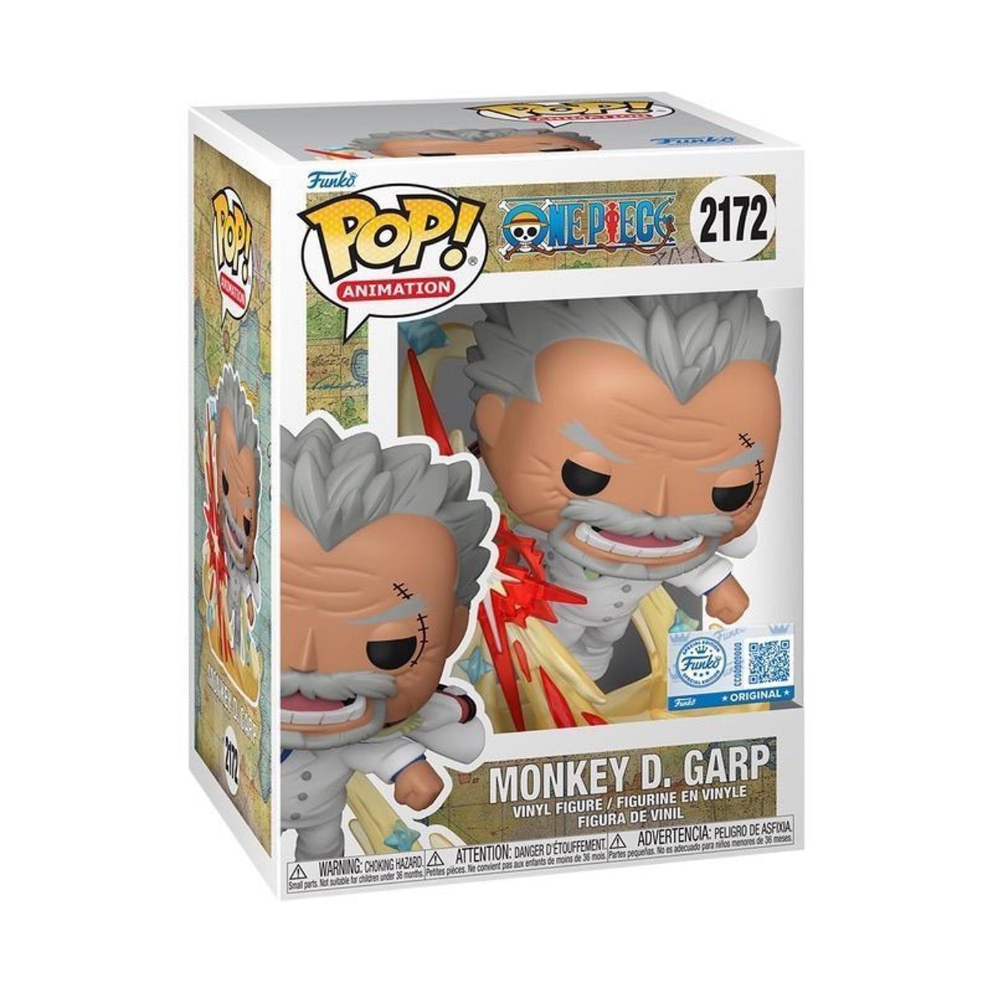Funko Pop! Anime Monkey D. Garp #2172 Vinyl Figure