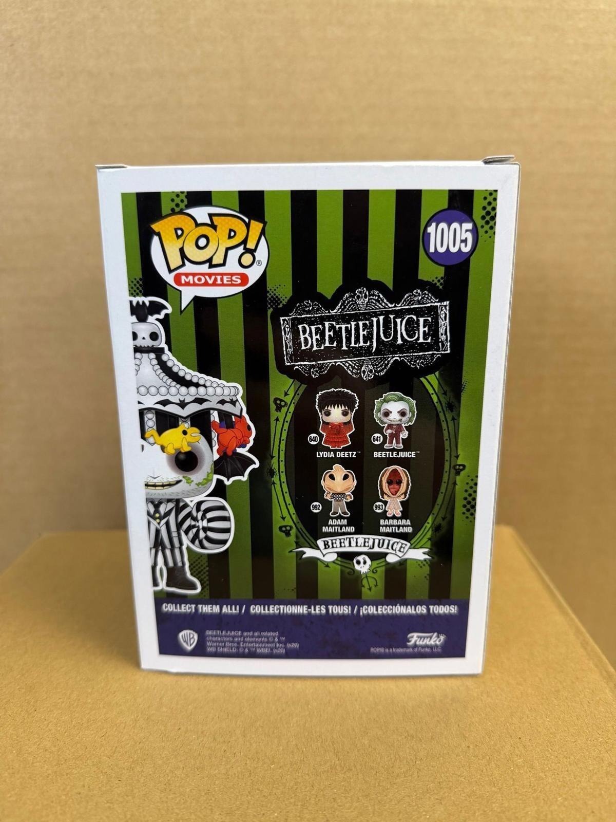 Funko Pop! Horror Beetlejuice Vinyl Figure #1005 Special Edition BOX DAMAGE