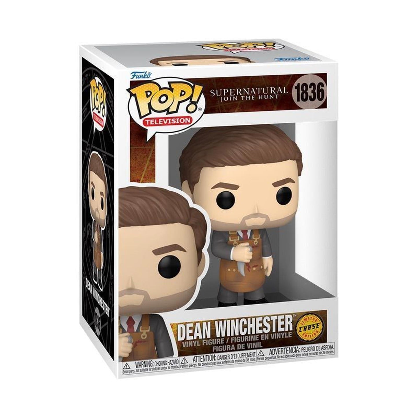 Funko Pop! Television Supernatural Dean Winchester Chase Vinyl Figure #1836