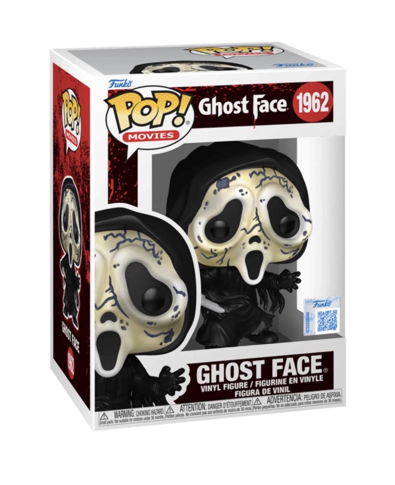 Funko Pop! Horror Ghost Face (Distressed Mask) #1962 Limited Edition Ghostface Scream