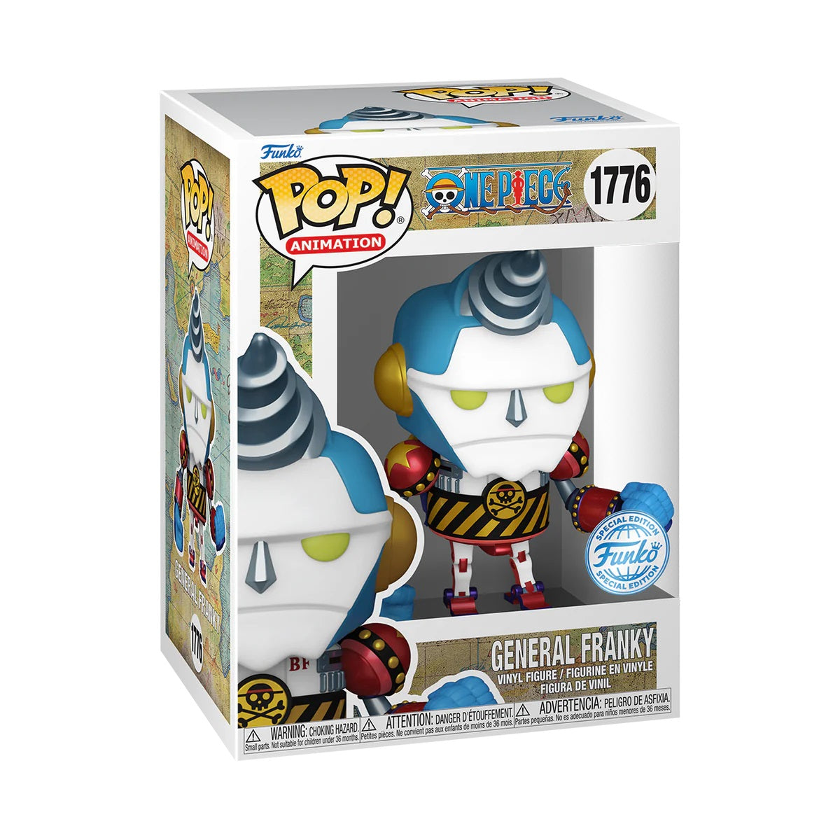 Funko Pop! Anime One Piece General Franky #1776 Special Edition