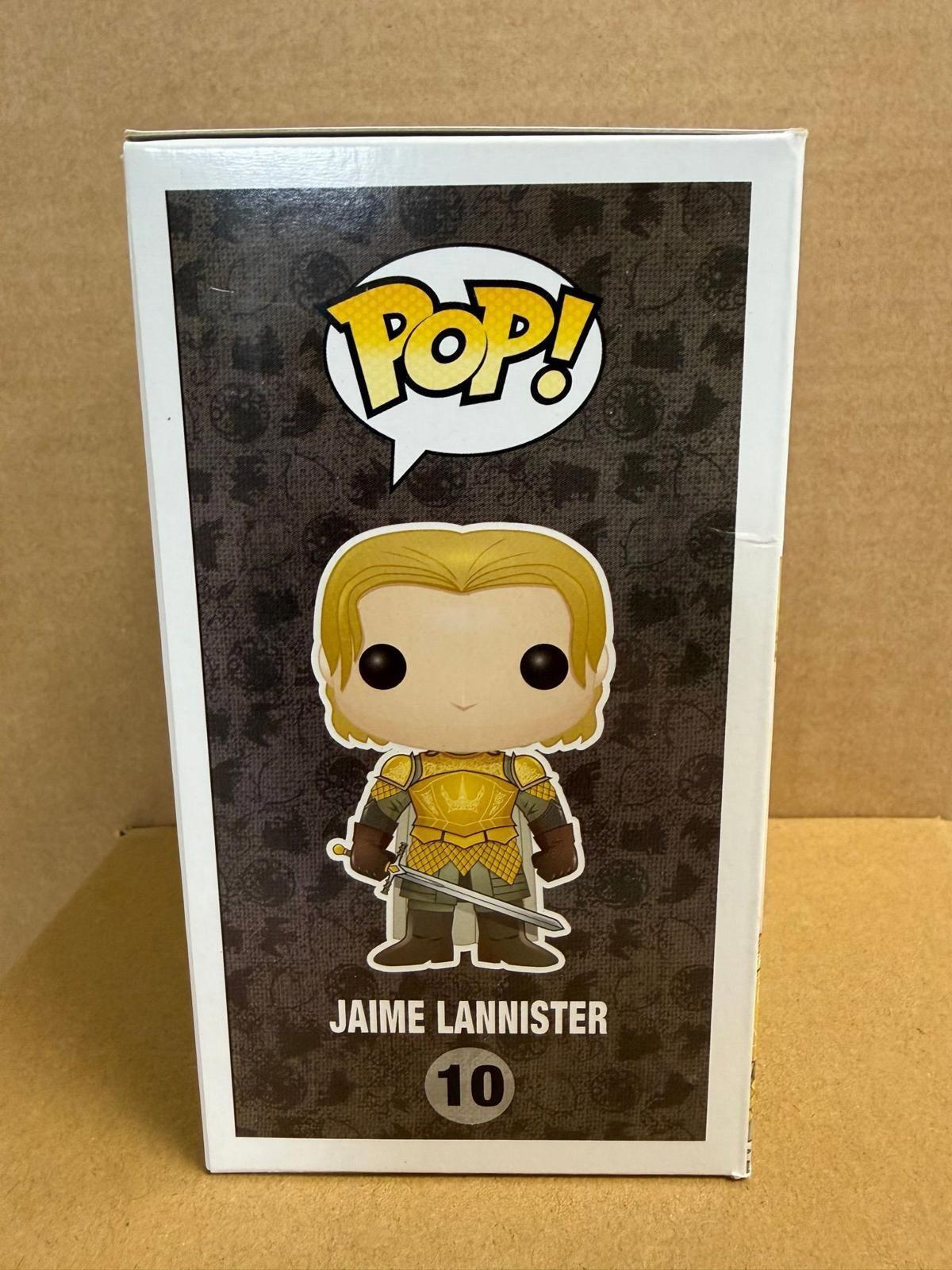 Funko Pop! Television Game of Thrones Jaime Lannister Signed Nikolaj Coster-Waldau #35 WS