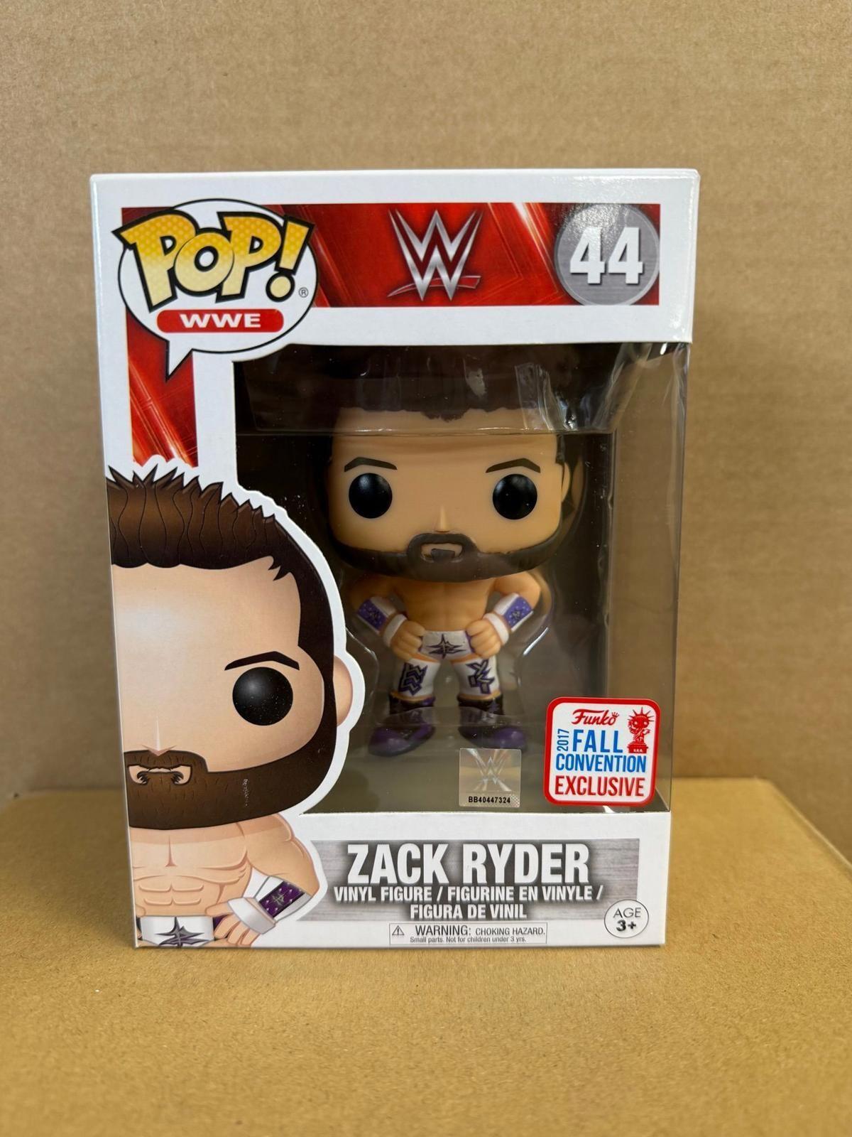 Funko Pop! WWE Zack Ryder #44 Fall Convention Exclusive Vinyl Figure