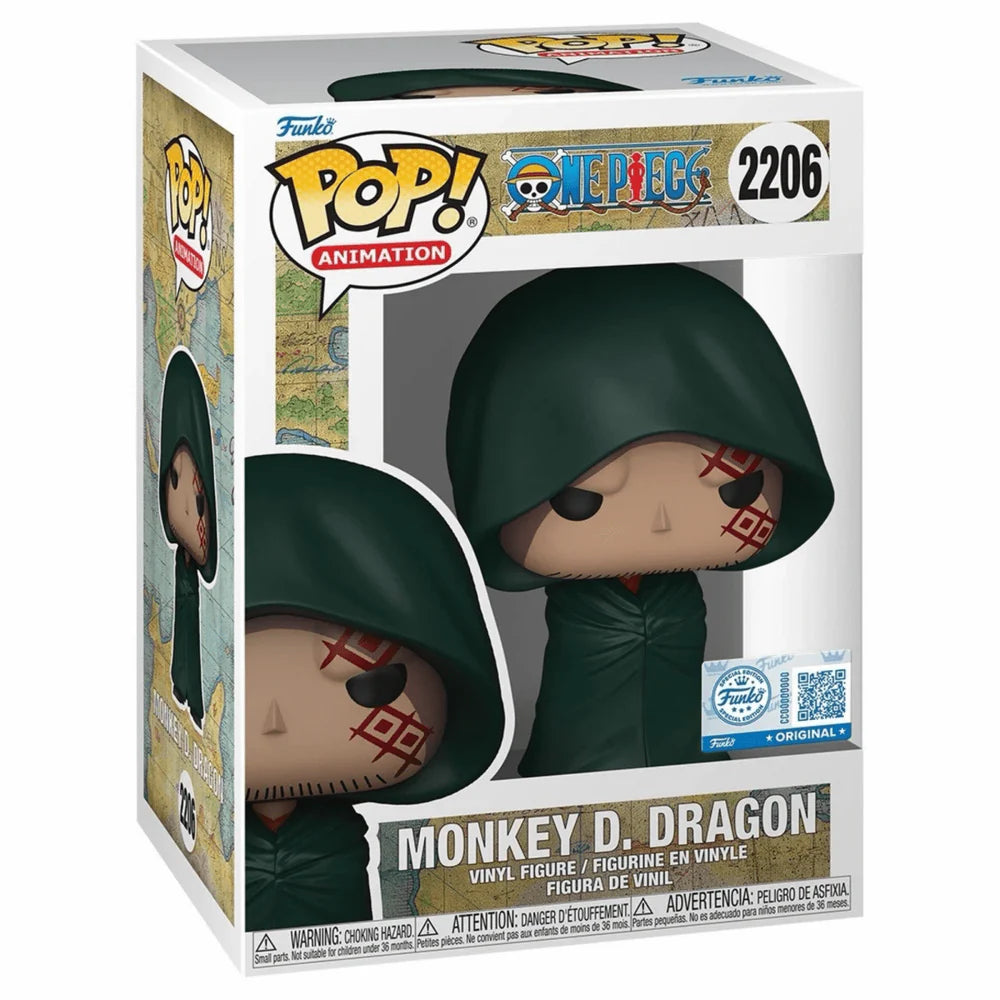 Funko Pop! Anime One Piece Monkey D Dragon #2206 Exclusive