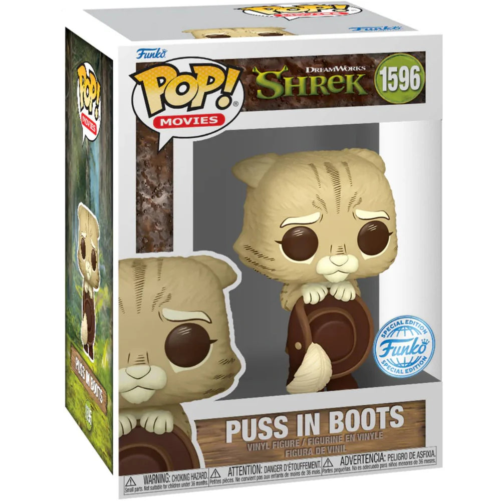 Funko Pop! Movies Shrek Puss In Boots #1596 Special Edition