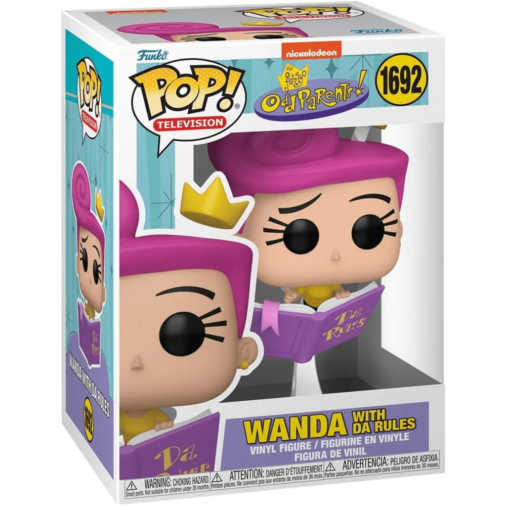 Funko Pop! Animation The Fairly Odd Parents Wanda With Da Rules #1692