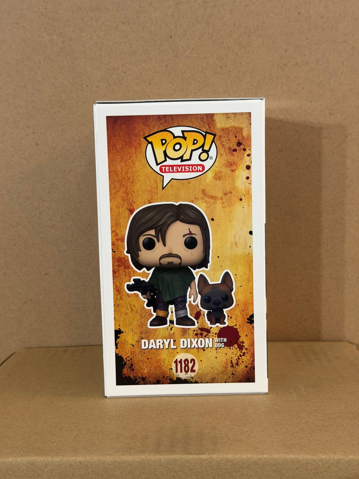 Funko Pop! Television The Walking Dead Daryl Dixon Signed Norman Reedus COA #1182