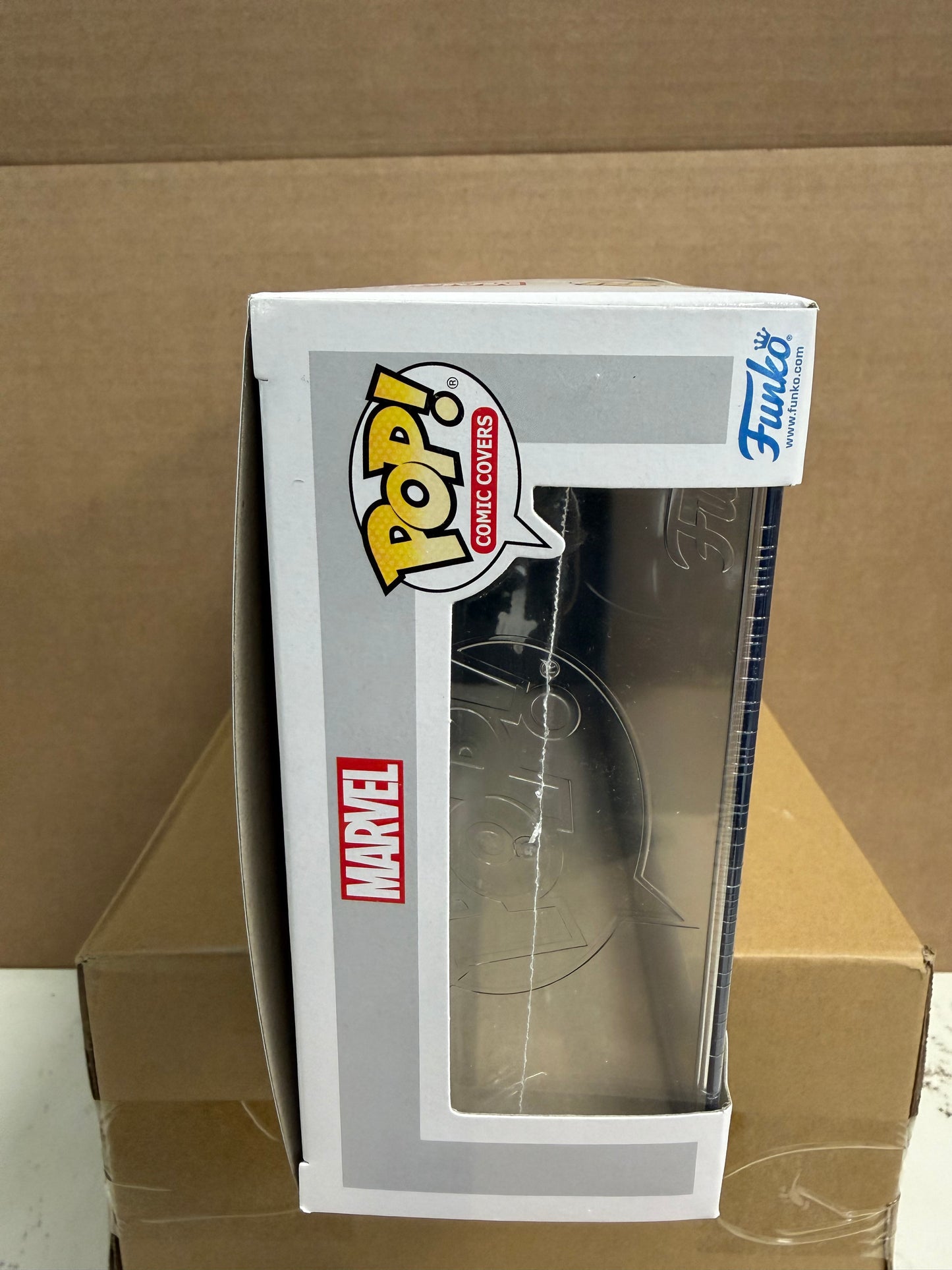 Funko Pop! Marvel Comic Cover Black Suit Spider-Man #71