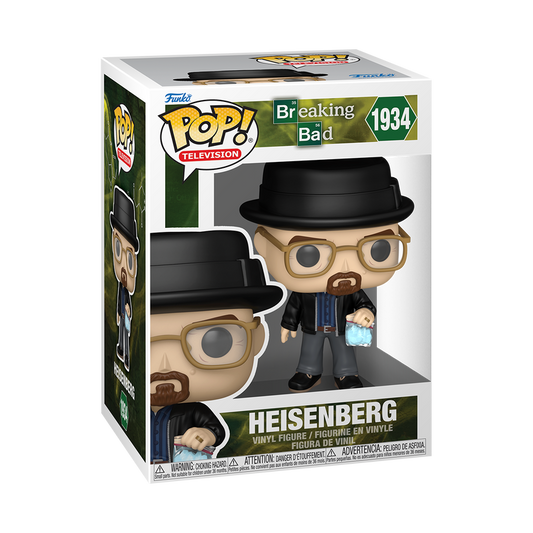 Funko Pop! Television Breaking Bad Heisenberg #1934 Free Protector