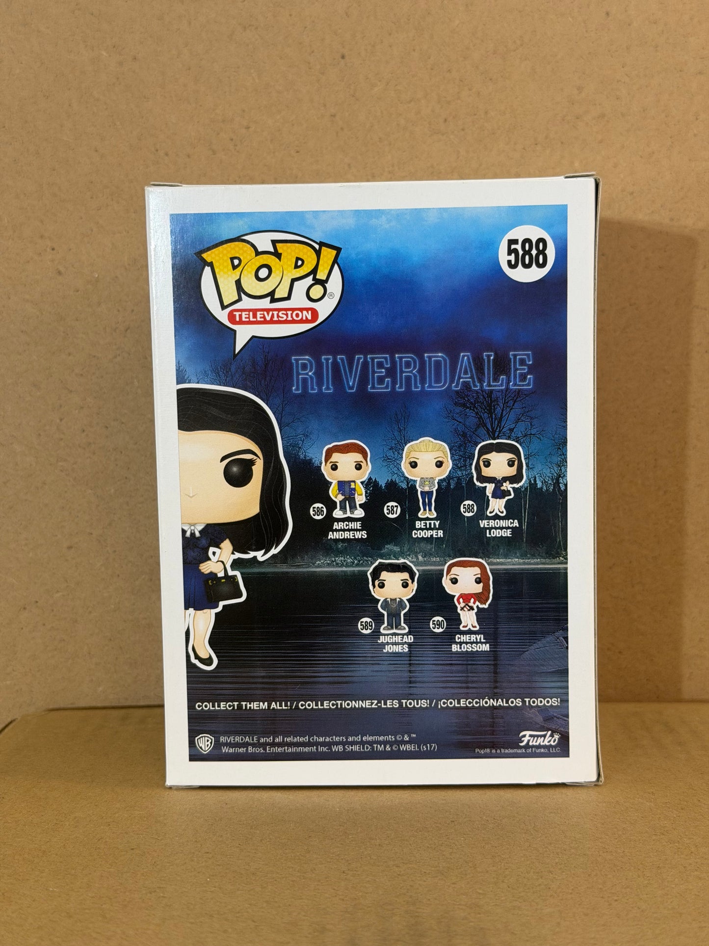 Funko Pop! Television Riverdale Veronica Lodge Signed Camilla Mendez COA #588