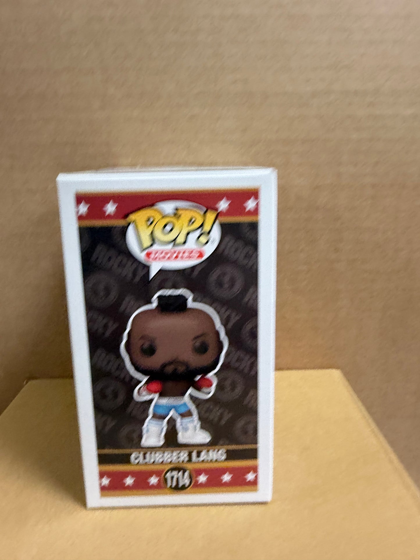 Funko Pop! Movies Clubber Lang Signed Mr.T COA #1714 WS