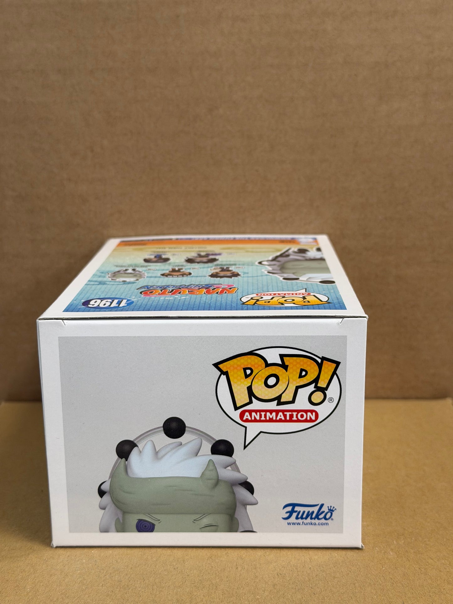 Funko Pop! Anime Naruto Shippuden Madura Uchiha Signed Neil Kaplan COA #1196