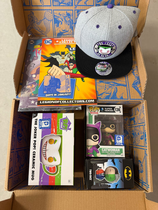 Funko Pop! Dc! Legion Of Collectors Box Catwoman New Unused