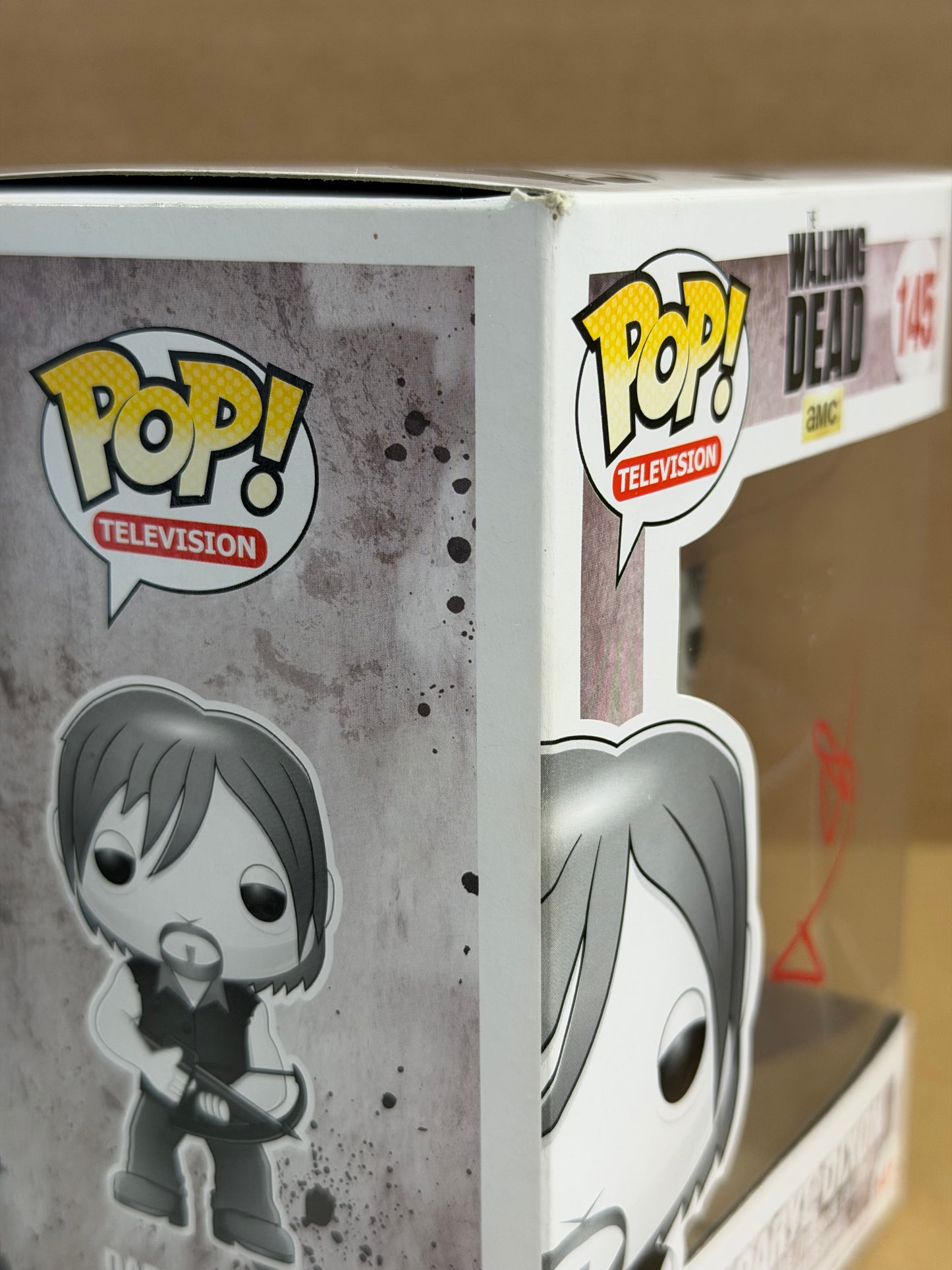 Funko Pop! Television The Walking Dead Daryl Dixon Signed Norman Reedus COA #578