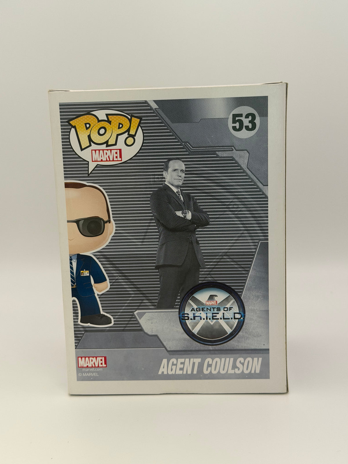 Funko Pop! Marvel Agents Of S.H.E.I.L.D Agent Coulson Signed Clark Gregg COA #53