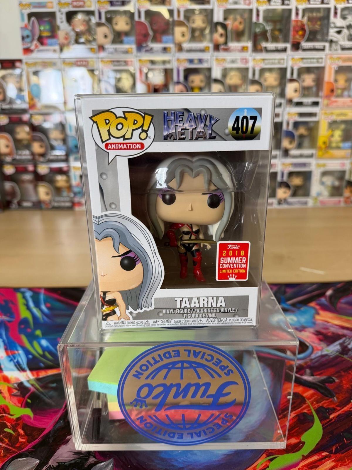 Funko Pop! Anime Heavy Metal Taarna #407 Exclusive Vinyl Figure