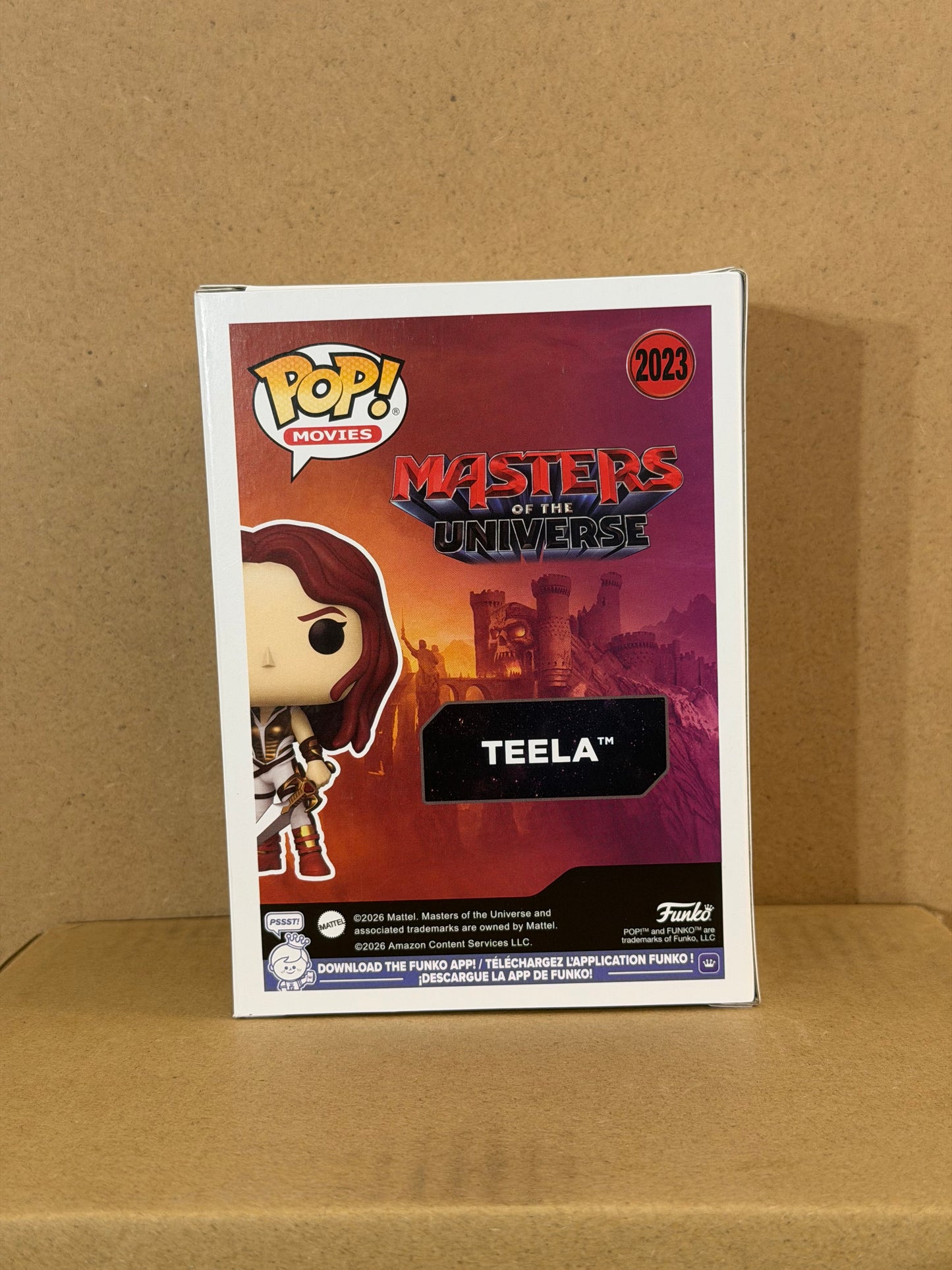 Funko Pop! Movies Masters Of The Universe Teela Signed Camilla Mendez COA #2023