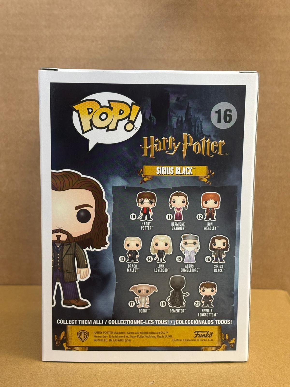 Funko Pop! Harry Potter Sirius Black Signed Gary Oldman COA #16 WS