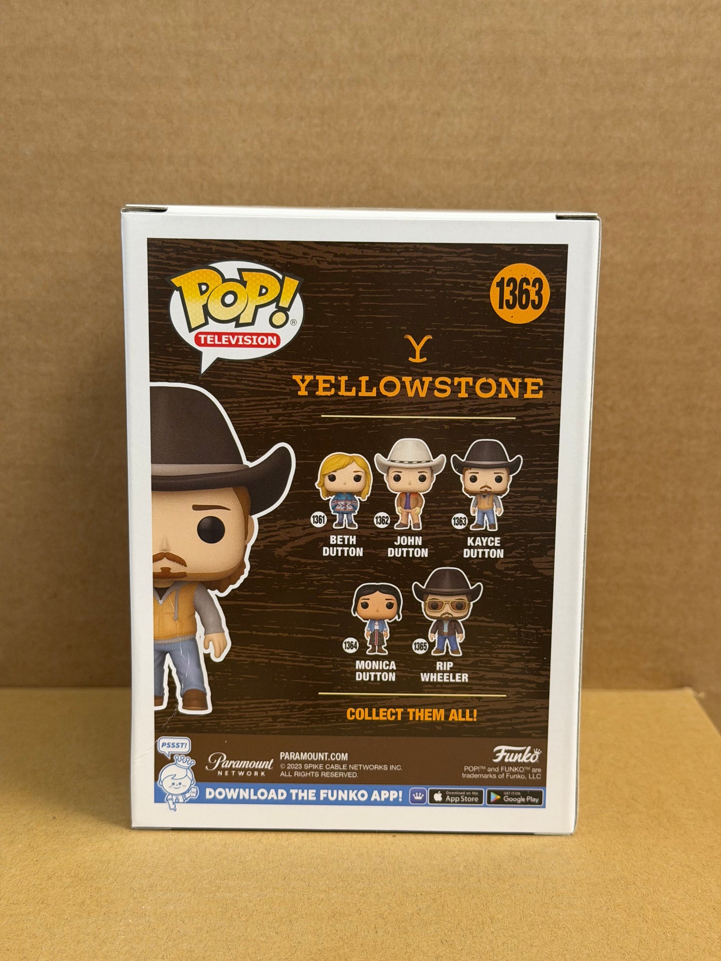 Funko Pop! Television Yellowstone Kayce Dutton #1363 Box Damage