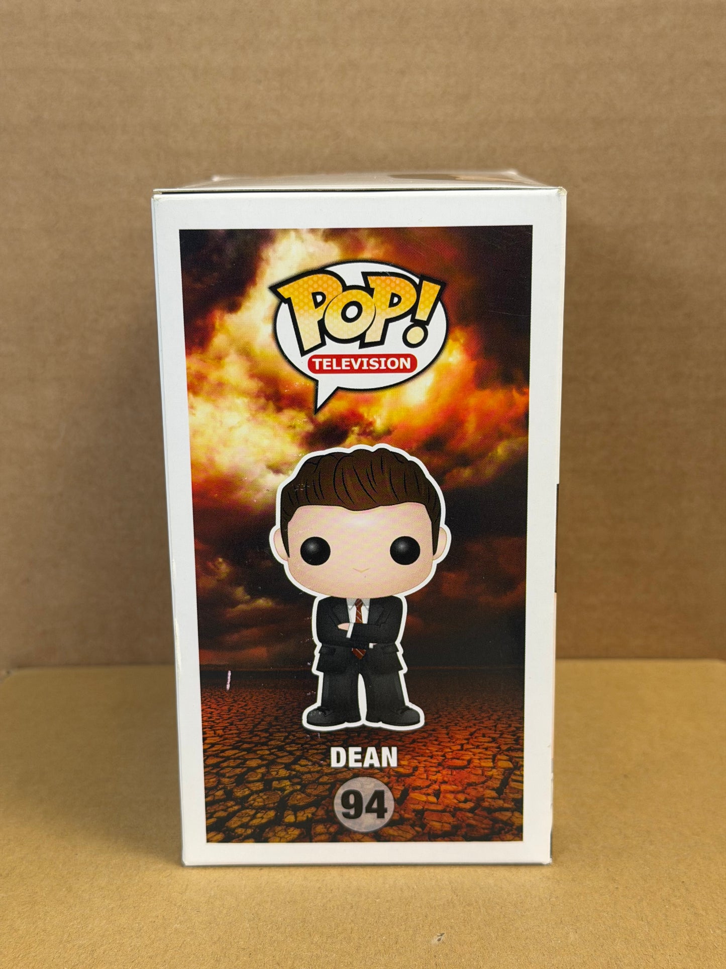 Funko Pop! Television Supernatural Dean #94 FBI Agent Hot Topic Exclusive