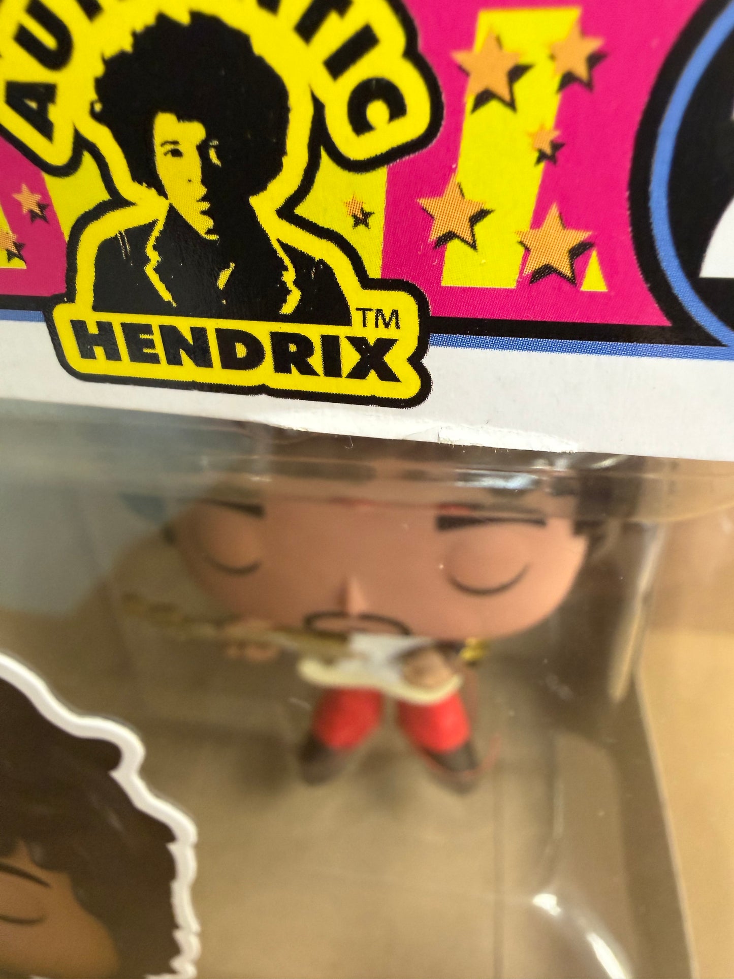 Funko Pop! Rocks Jimi Hendrix #239 Slight Box Damage