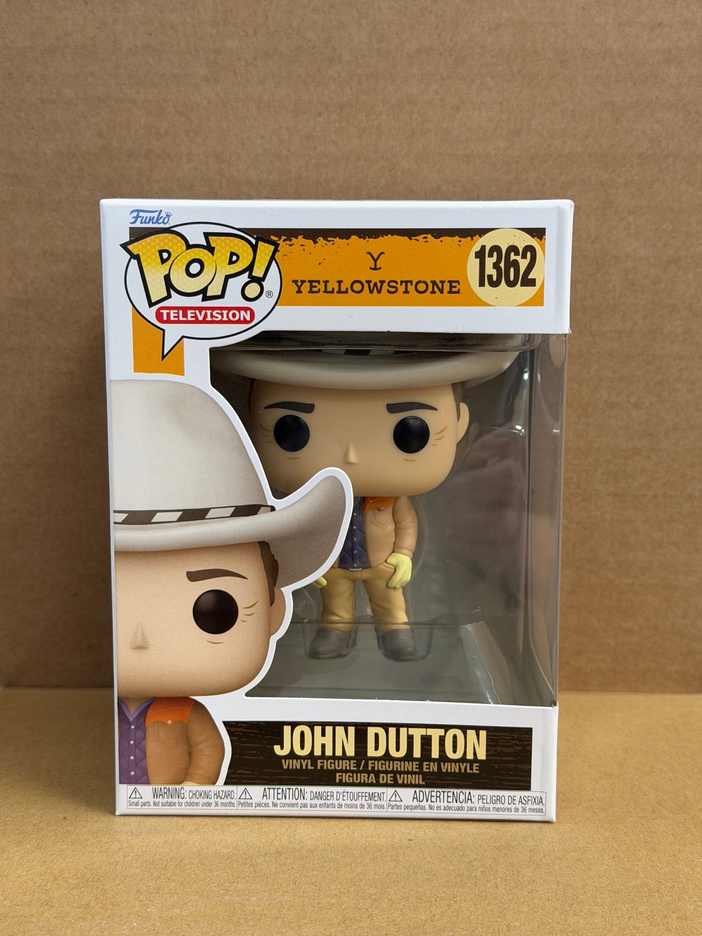 Funko Pop! Television Yellowstone John Dutton #1362 Free Protector